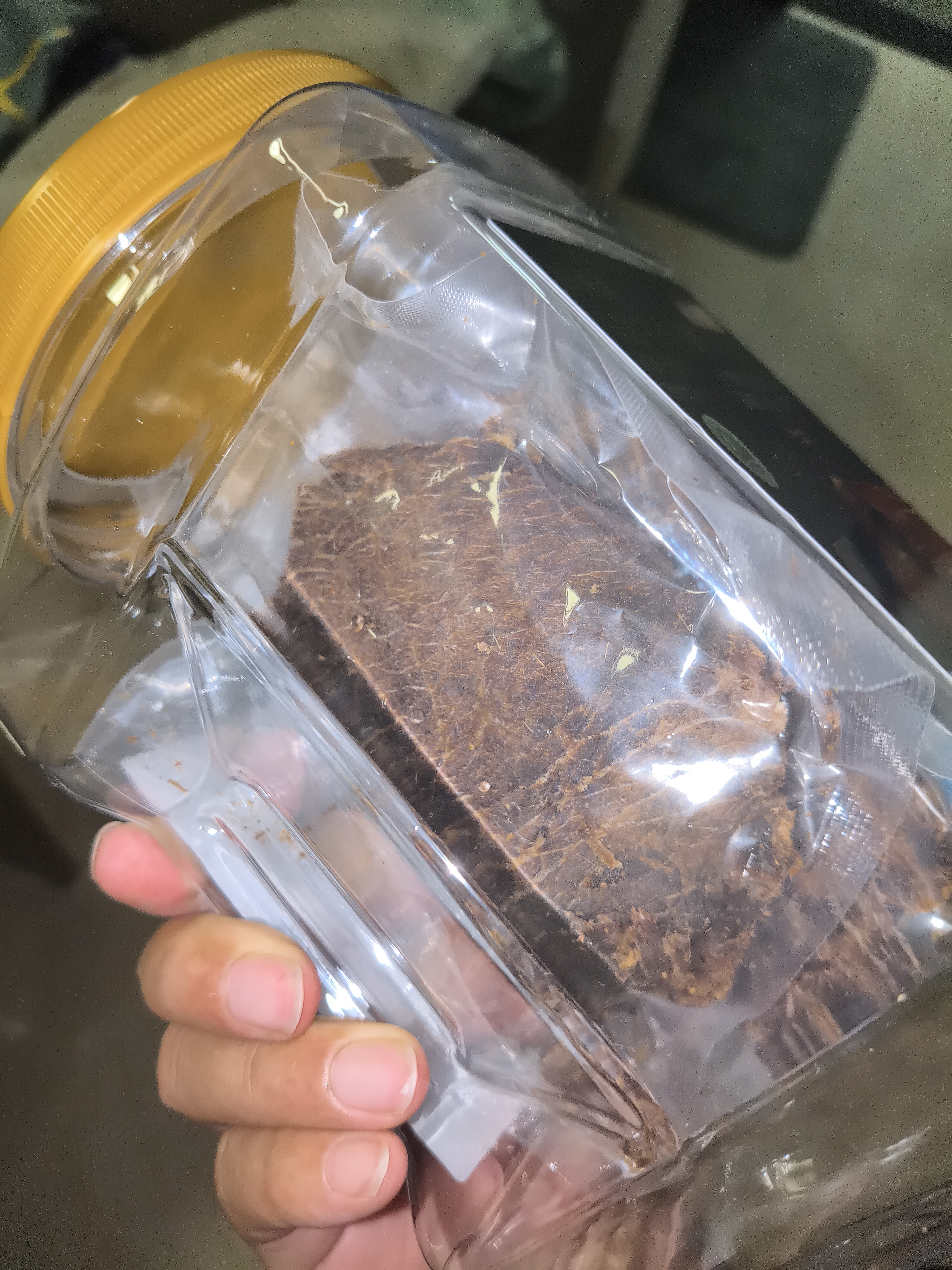 京东京造风干牛脆片100g孜然香烤薄脆牛脆脆内蒙特产牛排减脂健身 实拍图