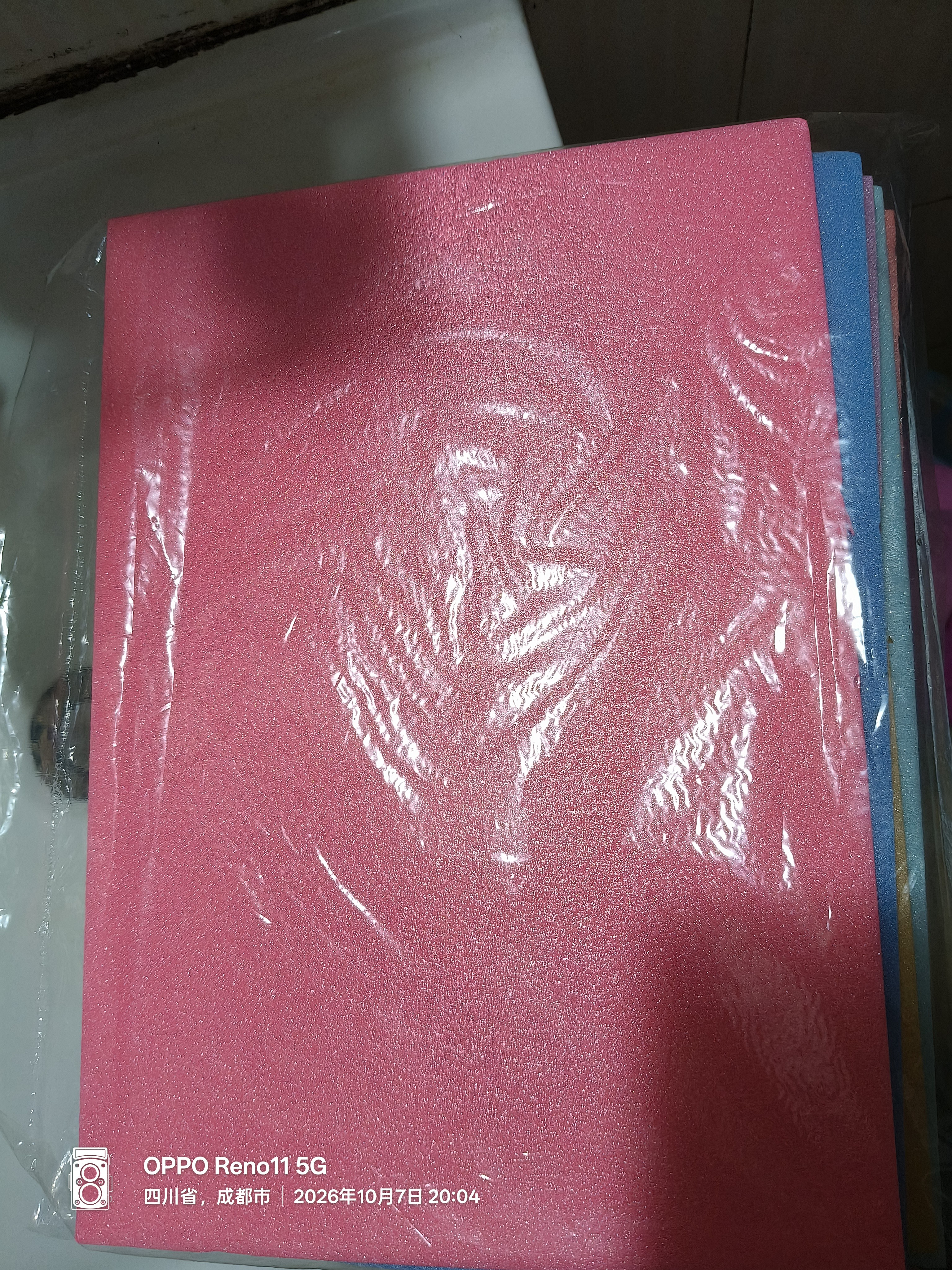 苏拉达（Surada）吹塑纸吹塑板彩色版画儿童手工diy制作装饰绘画板涂鸦美术画板a4混色10张hc010 实拍图