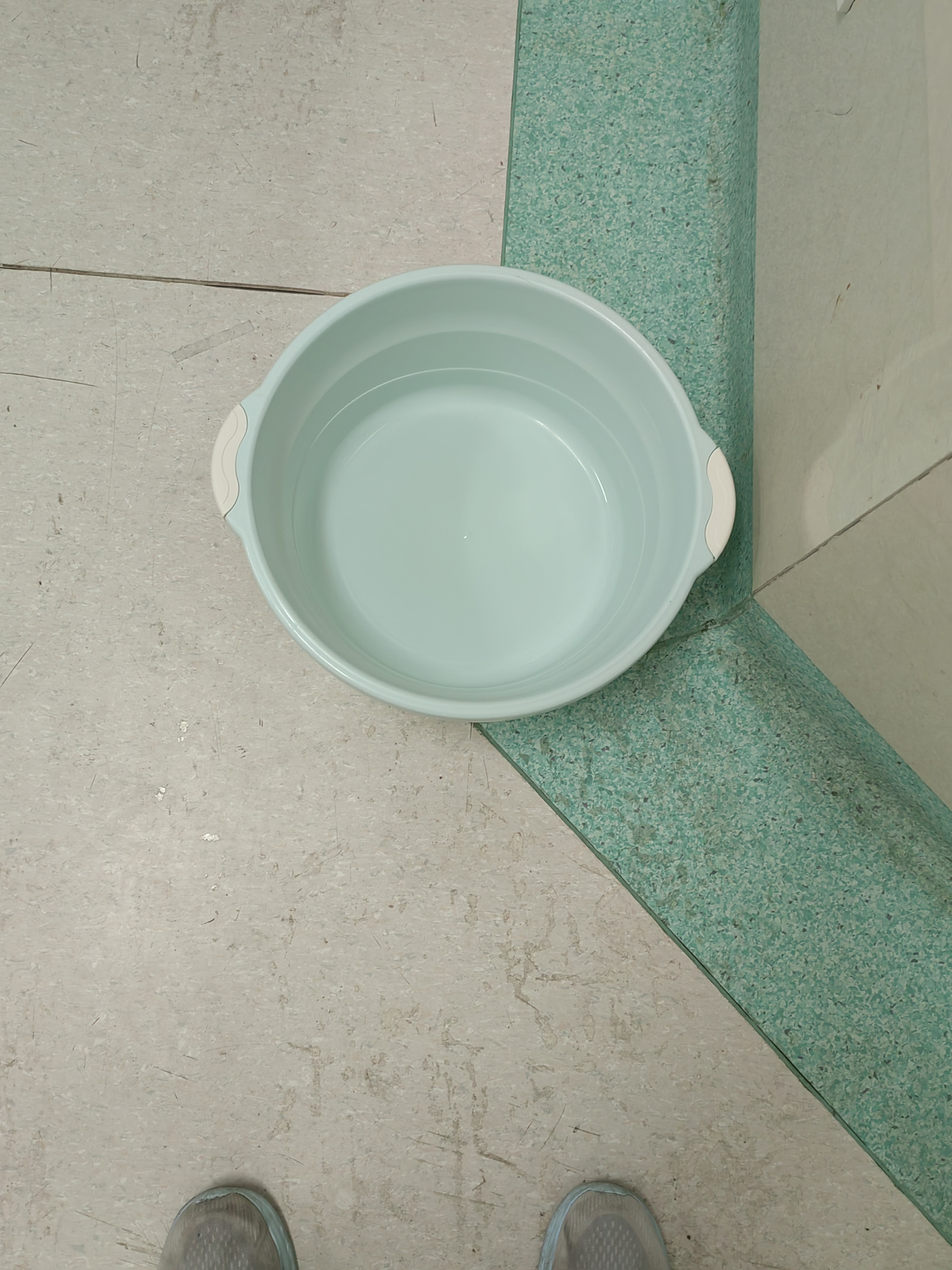 千鸿 脸盆含护手约42CM单只装加厚塑料盆厨房洗菜盆QH-01032颜色随机 实拍图