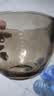 拜杰早餐杯燕麦杯玻璃碗茶色玻璃杯杯子牛奶杯马克杯水杯带勺子430ML 实拍图