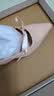 CHARLES&KEITH缎面蝴蝶结尖头高跟凉鞋女生日礼物送女友CK1-60361556 Light Pink浅粉色 37 实拍图