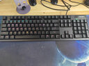 达尔优EK826黑色防水防尘插拔红外轴机械键盘台式笔记本电脑有线游戏电竞家用办公CF吃鸡LOL混光 【茶轴】 官方标配 实拍图