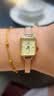 丹尼尔惠灵顿（DanielWellington）【明星同款】DW女士手表复古小方糖钢表带生日礼物送女友DW651 实拍图