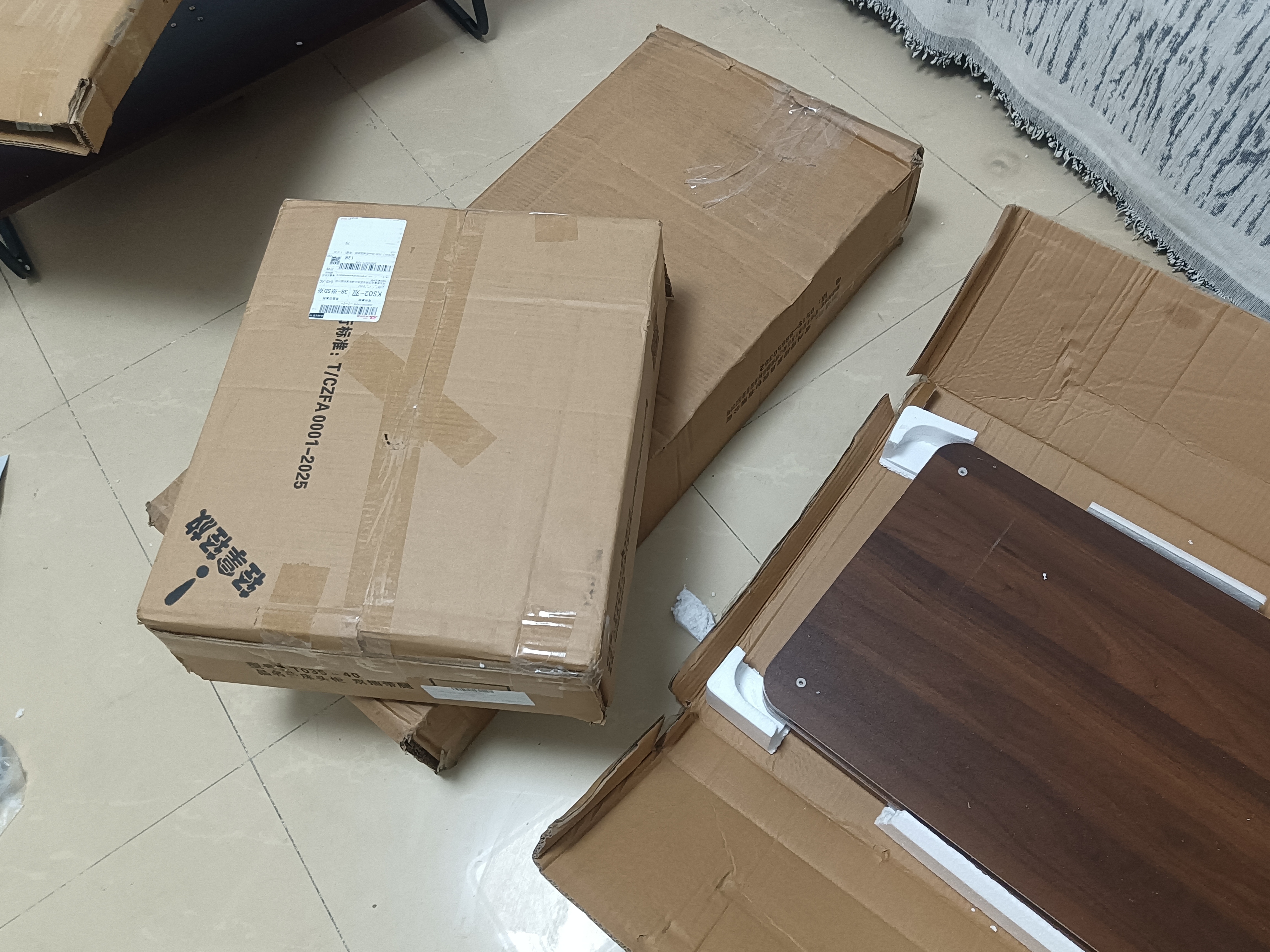床头柜简约现代卧室家用床边收纳储物柜小柜子出租房用简易置物架 【双抽】深胡桃色40*34*70cm 实拍图