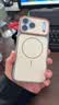 奶小鸭（NEYAA）适用苹果18ProMax手机壳iPhone18ProMax保护套Magsafe磁吸肤感磨砂全包防摔软边高级男女新款 灰白 实拍图