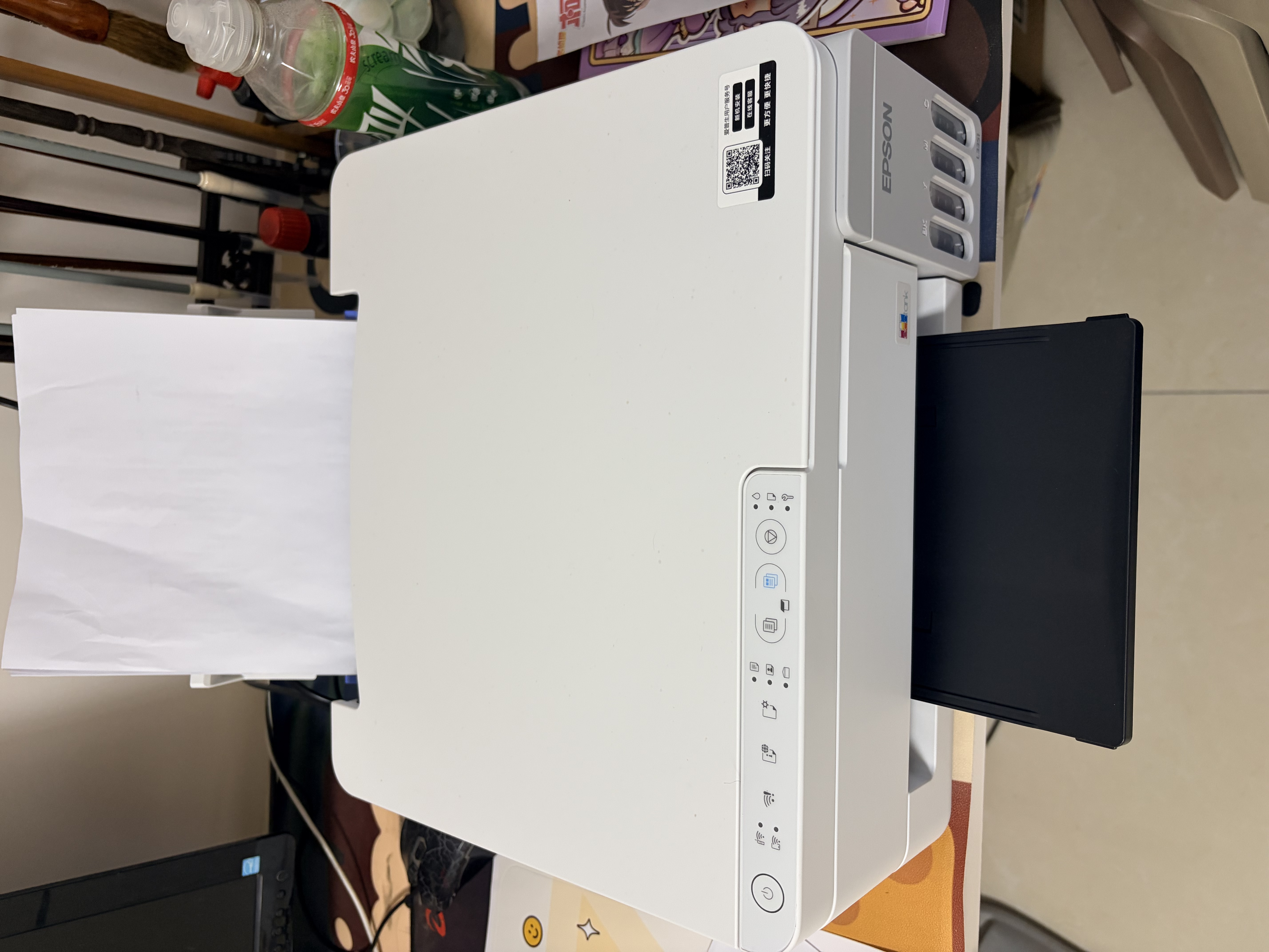 爱普生（EPSON）【6代新品】L3351墨仓式彩色打印机 微信打印/无线连接 家用AI学习打印机（打印、复印、扫描） 实拍图