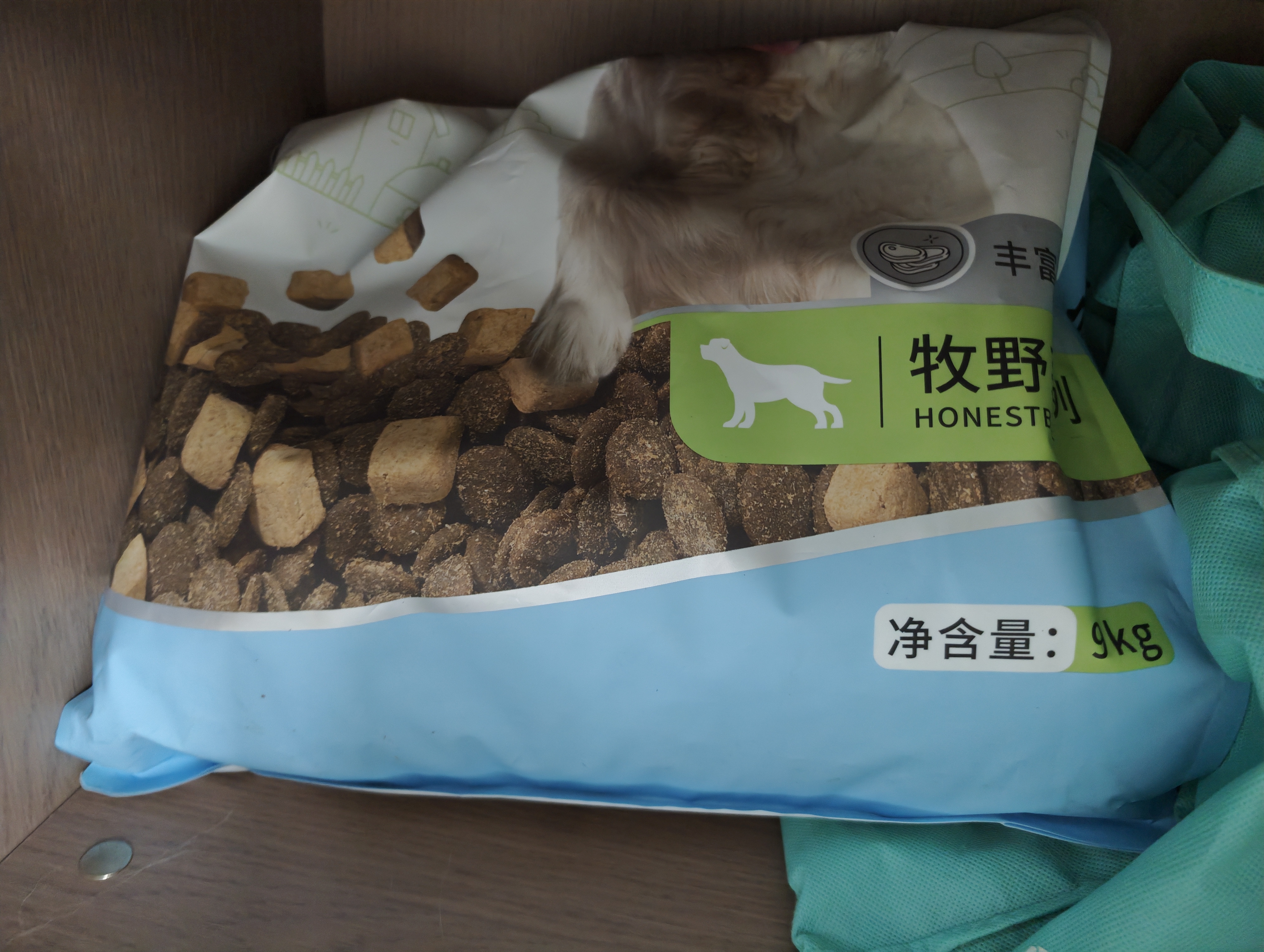 诚实一口N01牧野成犬中大型犬幼犬冻干双拼肉松鸭肉梨营养美毛狗粮9kg 实拍图