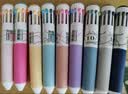 蓝果146色圆珠笔叠色绘画笔美术专用软握彩色多功能书写手账高颜值学习文具多色+绘画本摸鱼集*1本 实拍图