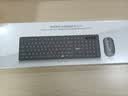 联想（Lenovo）KN210键盘鼠标套装 2.4G无线键鼠套装 全尺寸商务办公  笔记本电脑键盘台式机一体机 黑色 实拍图