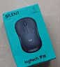 罗技（Logitech）M221 轻音鼠标 无线鼠标 办公鼠标 对称鼠标 带无线微型接收器 雾霭蓝 实拍图