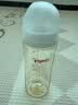 贝亲（Pigeon）玻璃奶瓶宽口径防胀气240ml L号奶嘴 6月+ AA188  实拍图