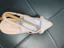 CHARLES&KEITH缎面蝴蝶结尖头高跟凉鞋女生日礼物送女友CK1-60361556 Light Pink浅粉色 37 实拍图