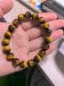 石玥珠宝精品10mm天然黄虎眼石手串虎睛石转运珠手链男女士款 水晶玛瑙  实拍图