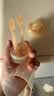 世喜婴幼儿乳牙舌苔刷0-6个月-1岁宝宝专用软硅胶棒刷毛口腔清洁器2支 实拍图