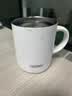 膳魔师（THERMOS） 不锈钢时尚简约带盖牛奶咖啡杯办公水杯把手杯可团购定制刻字JDG JDG-351-米白色 340ml 实拍图
