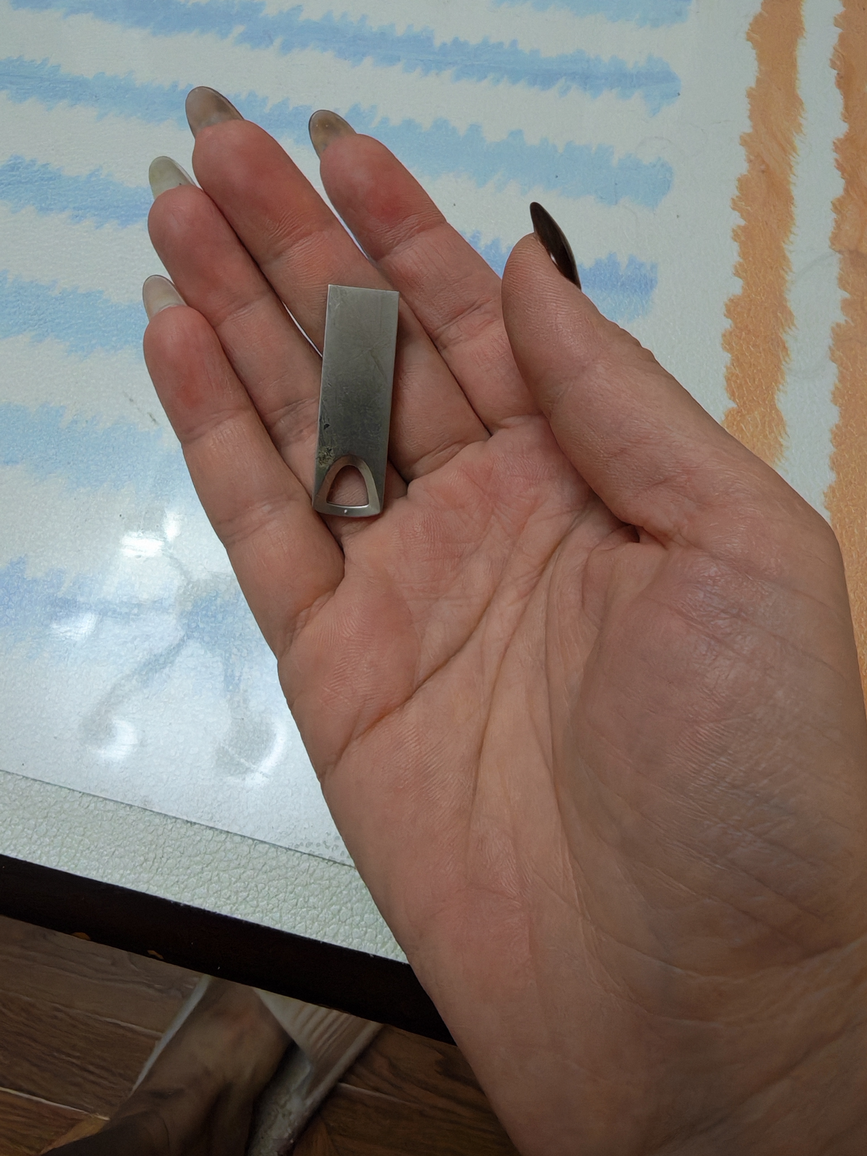 兰科芯 小金刚U盘高速电脑2.0U盘投标迷你可爱车载u盘古风优盘展会礼品会议公司礼品个性刻字LOGO 银 标配版（不含定制） 16GB 实拍图