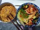 白象 方便面 拌面 大辣娇火鸡面+麻辣小龙虾拌面组合装10包装泡面 实拍图