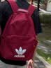 adidas休闲日常通勤运动双肩背包学生书包开学男女阿迪达斯三叶草   胜利红   NS(均码) 实拍图