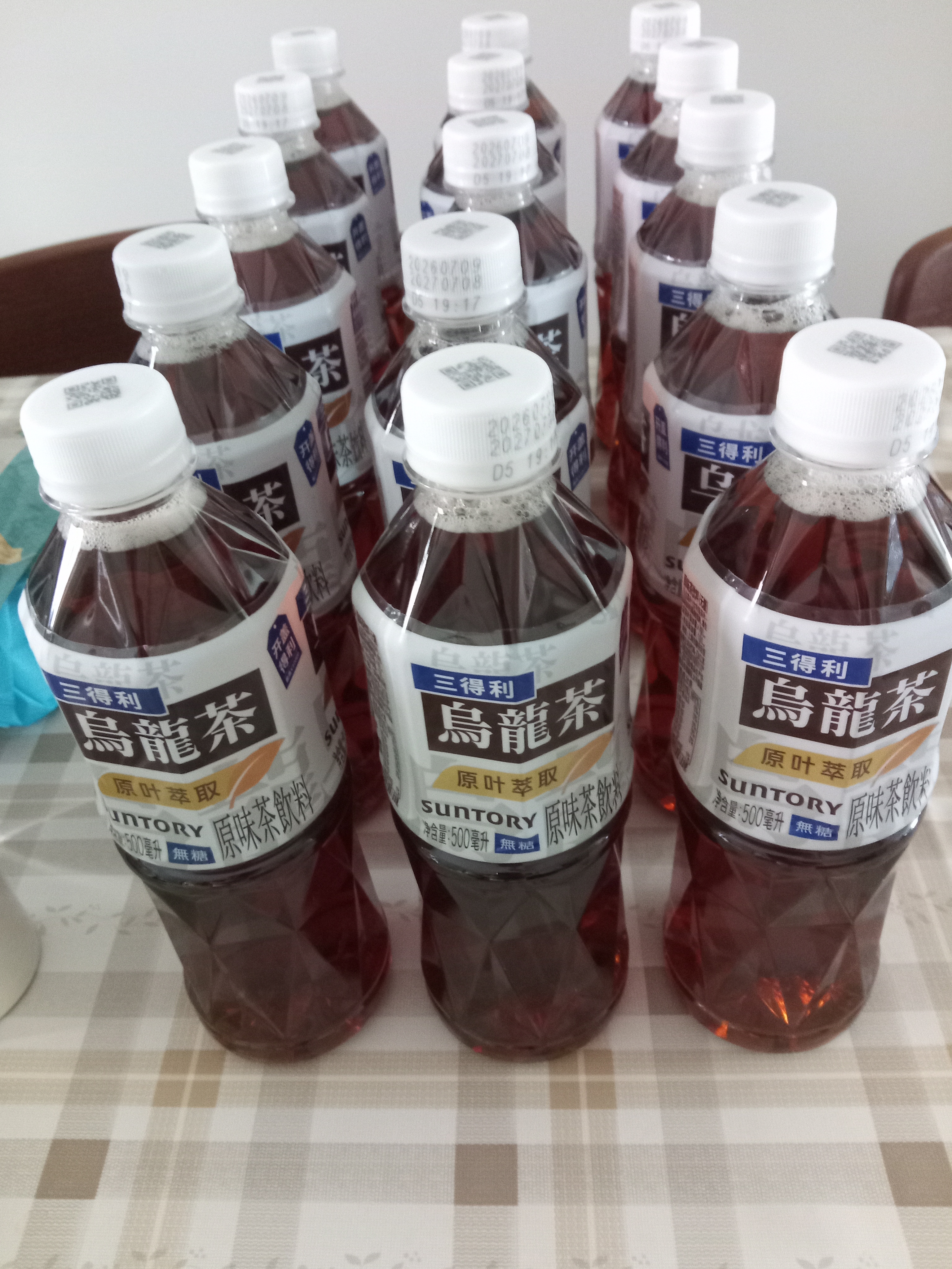 三得利（Suntory）无糖乌龙茶饮料 0糖0能量0脂 500ml*15瓶整箱装 实拍图