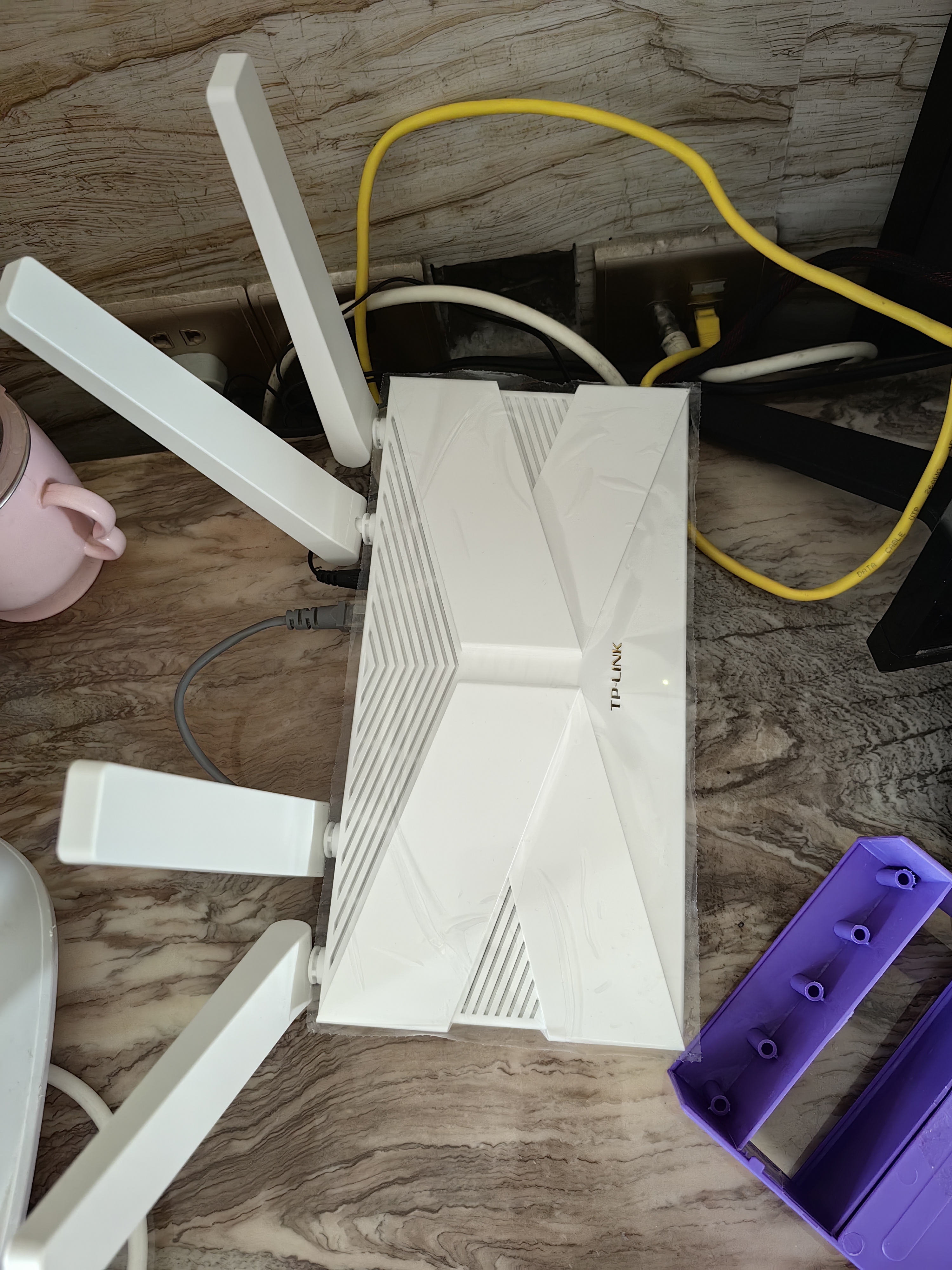 普联（TP-LINK） 大道AX3000满血WiFi6千兆无线路由器 5G双频家用穿墙 Mesh 3000M无线速率 信号增强 易展 XDR3010 实拍图