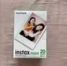 INSTAX富士instax立拍立得 mini相纸 白边双包20张+闪闪星钻边框贴 实拍图