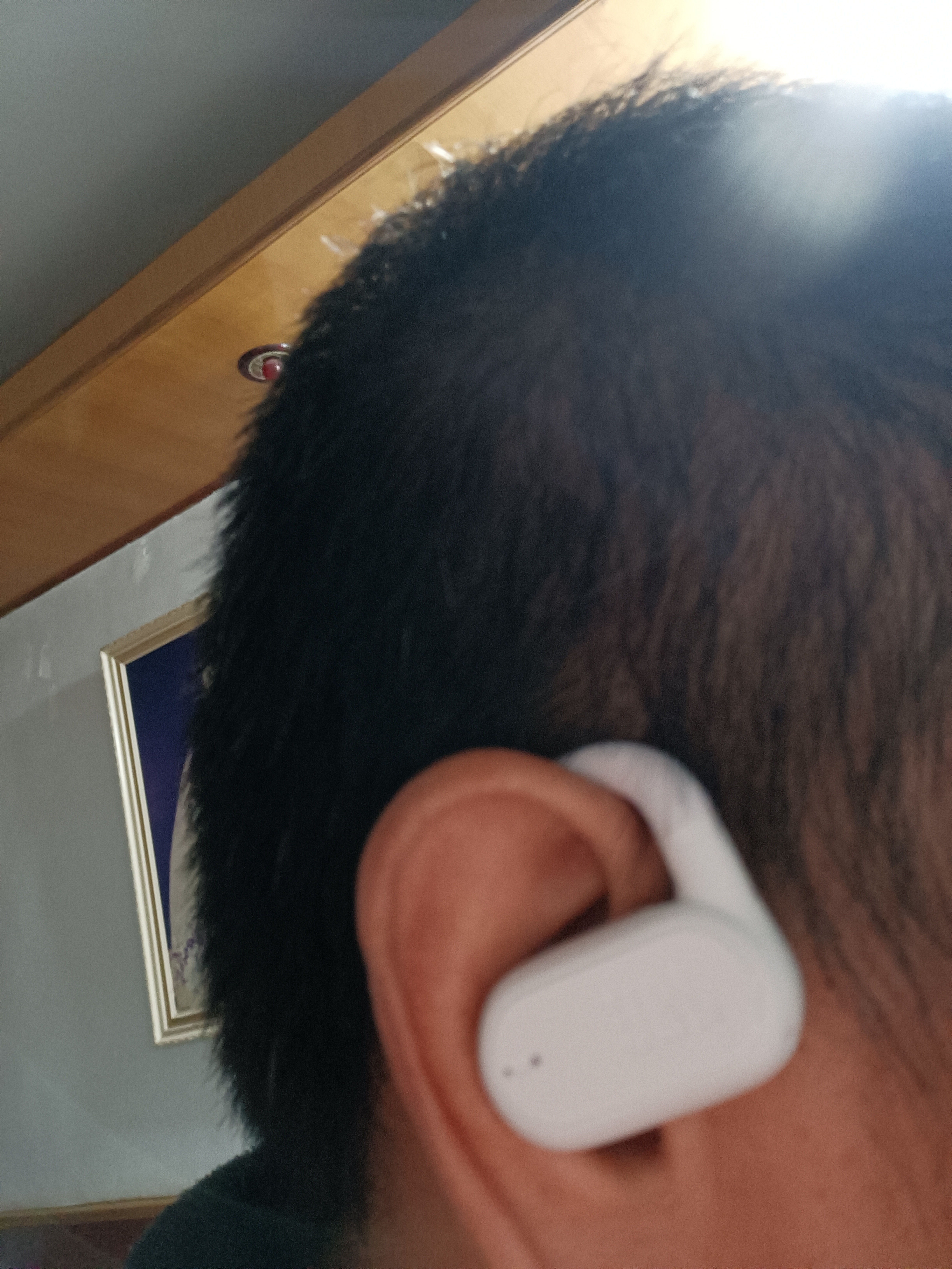 JBL Soundgear sense音悦圈 开放式无线蓝牙耳机非骨传导不入耳挂耳式运动跑步户外耳机礼物推荐 白色 实拍图