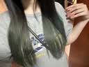 施华蔻（Schwarzkopf）斐丝丽黑发直染染发霜5-33远山青雾(无需漂发)男女通用 实拍图