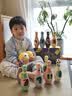 波比超人儿童保龄球玩具套装宝宝早教益智2-3岁男女孩大号实心棉球类玩具6 实拍图