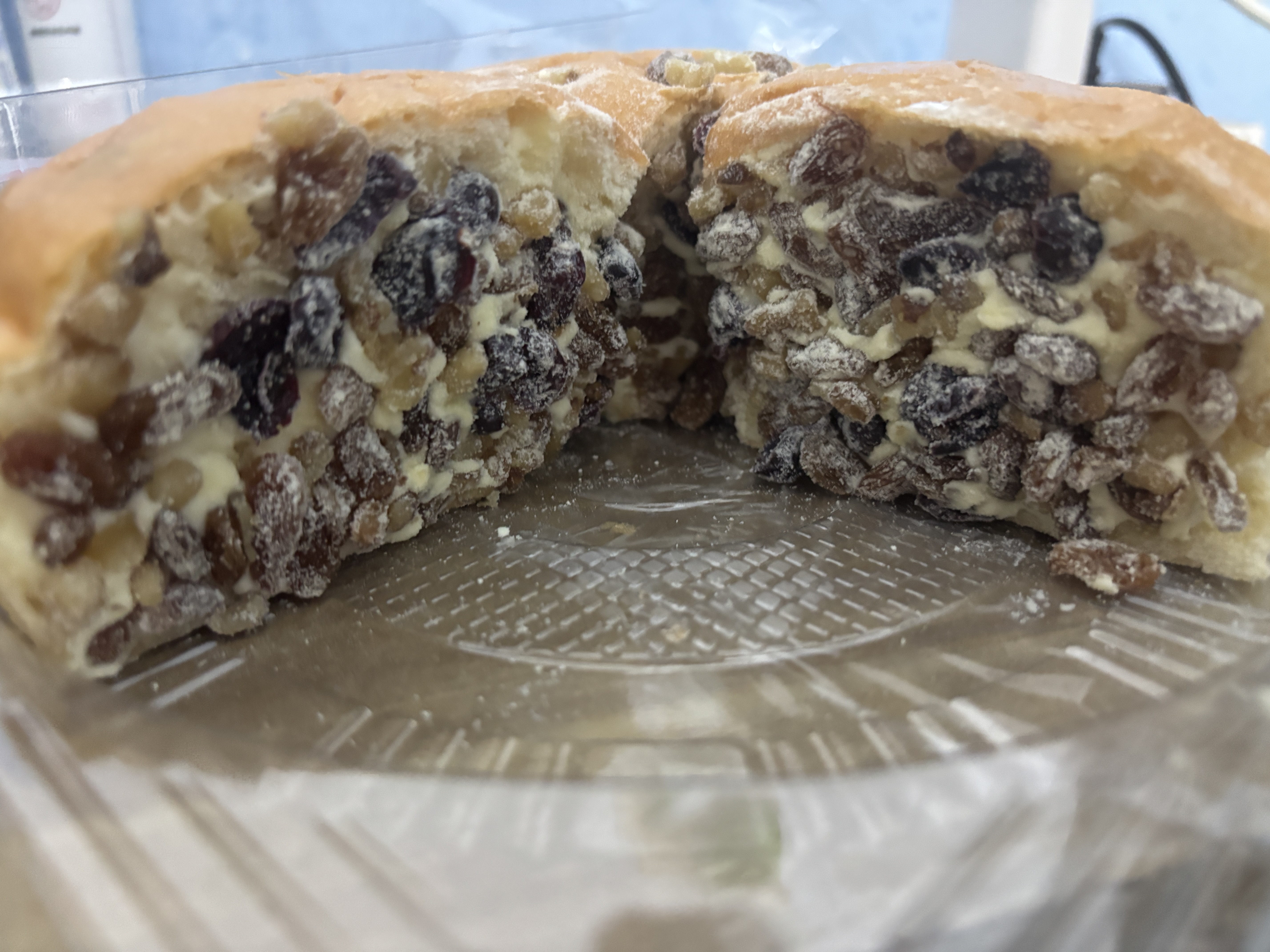 新边界新疆坚果奶酪包500g 乳酪面包早餐零食冰袋保鲜配送 实拍图