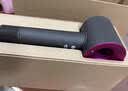 戴森（DYSON）HD15 高速吹风机 Dyson Supersonic 电吹风 快速干发 智能温控  呵护秀发 多风嘴 家用 紫红色 实拍图