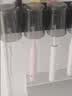 佳帮手牙刷置物架免打孔漱口杯壁挂式牙刷架置物架卫生间牙杯架 四杯 实拍图