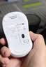 罗技（Logitech）M221 轻音鼠标 无线鼠标 办公鼠标 对称鼠标 带无线微型接收器 米白色 实拍图