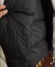 坦博尔羽绒服男可脱卸帽宽松大码男士商务保暖外套510505D 黑色 175  实拍图