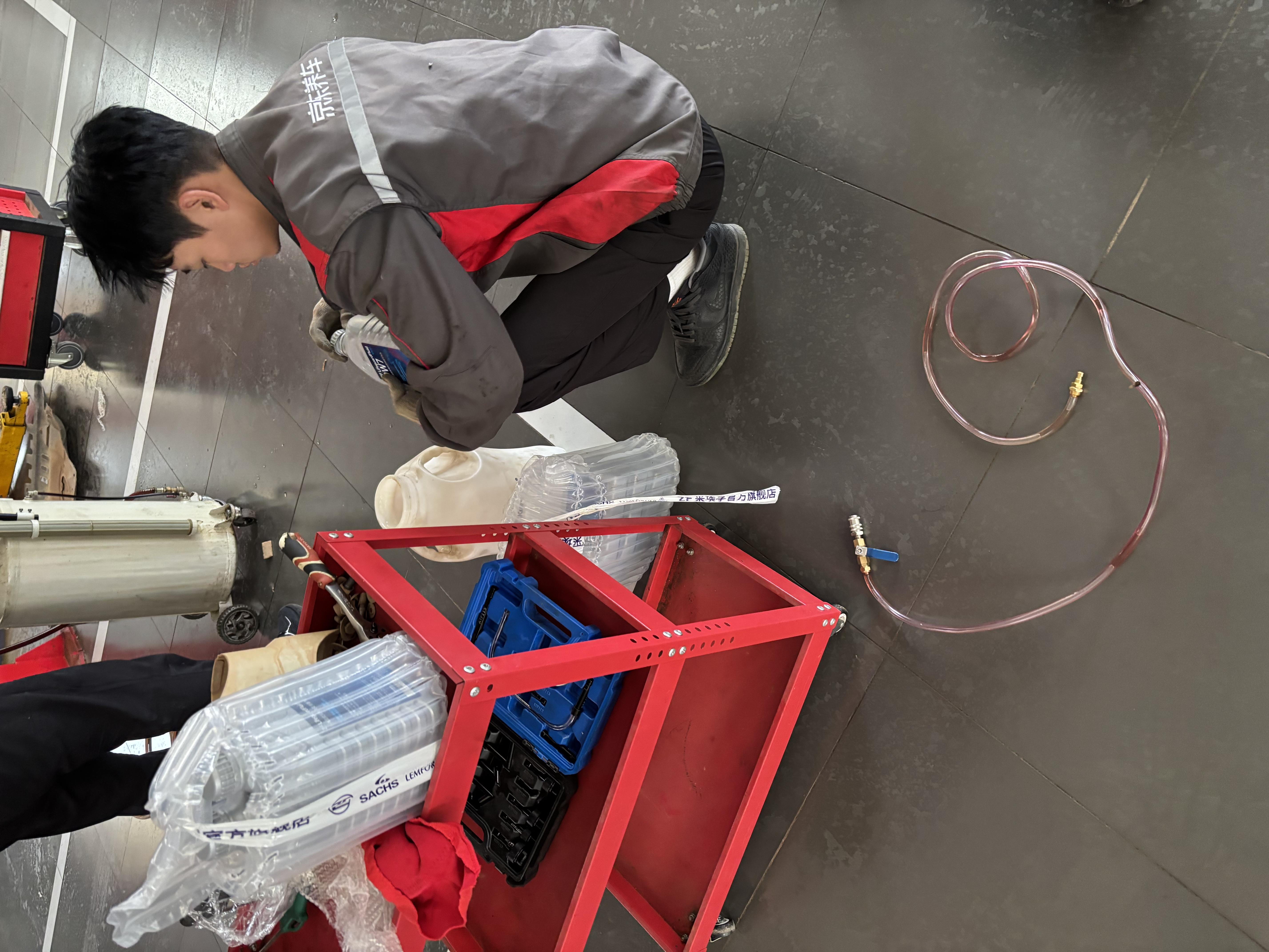 采埃孚（ZF）DQ381七档湿式双离合变速箱油滤迈腾帕萨特途观L途岳Q3探岳CC 6升 实拍图