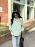 名创优品加绒外套女冬季2026新款户外防风保暖登山服女士休闲宽松显瘦上衣 实拍图