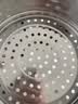 美的（Midea）0氟钛陶 电炒锅 电蒸锅 电煮锅 家用炒菜多功能一体电热锅电火锅 4L多用途锅HCG2821F 配蒸笼新品 实拍图