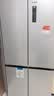 西门子（SIEMENS）冰立方500L十字门冰箱 超薄微平嵌 极速深冻 抑菌清新 大容量 家用电冰箱 KC88CE163C 实拍图