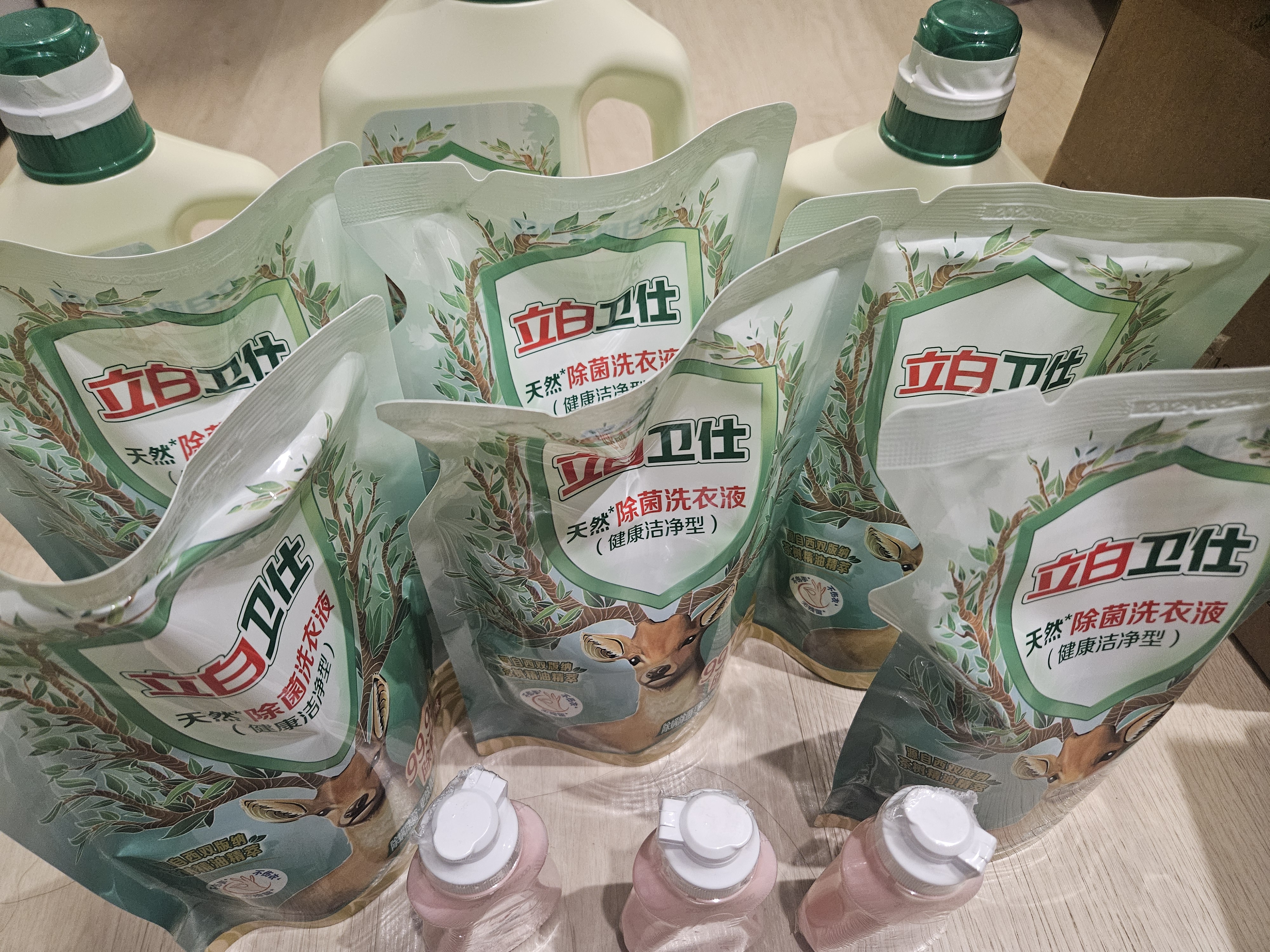 立白卫仕除菌洗衣液14.48斤装去汗味 72h抑菌除菌率99.99%品质严选 实拍图