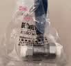 联塑（LESSO）PPR球阀6分白色热熔双活接球阀dn25 自来水管连接总阀控制开关 全通径大流量止回阀水阀 实拍图