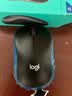 罗技（Logitech）M185鼠标 无线鼠标 办公鼠标 对称鼠标 黑色蓝边 带无线2.4G接收器 实拍图