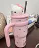三丽鸥（SANRIO）HelloKitty冰霸公仔保温锁冷杯316不锈钢带吸管送女生日礼物700ml 实拍图