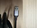 山泽安卓数据线MicroUSB充电线老式接口适用华为荣耀小米vivo三星oppo手机充电宝充电器车载编织线1米 实拍图