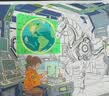 空色A3拷贝台无极调光发光画板可磁吸画画临摹板儿童绘图led描字板拓图板线均匀制图拓图板描字透光板 实拍图