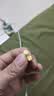 周六福黄金耳钉女小金花四叶草耳饰足金999首饰 计价 0.73g 实拍图