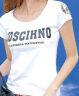 红粉宣言夏季新款高含棉宽松短袖t恤女上衣体恤衫 墨绿色 S(85-110斤) 实拍图