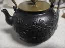 束氏生铁壶可加热煮水日本工艺茶壶烧水煮茶壶泡茶壶铸铁壶茶具 实拍图