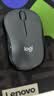 罗技（Logitech）M220 轻音鼠标 无线鼠标 办公鼠标 对称鼠标 带无线微型接收器 灰黑色 实拍图
