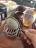 逸居客（YIJUKE）【180目/带底座】304不锈钢茶漏过滤网茶叶茶具配件泡茶器滤茶器 实拍图