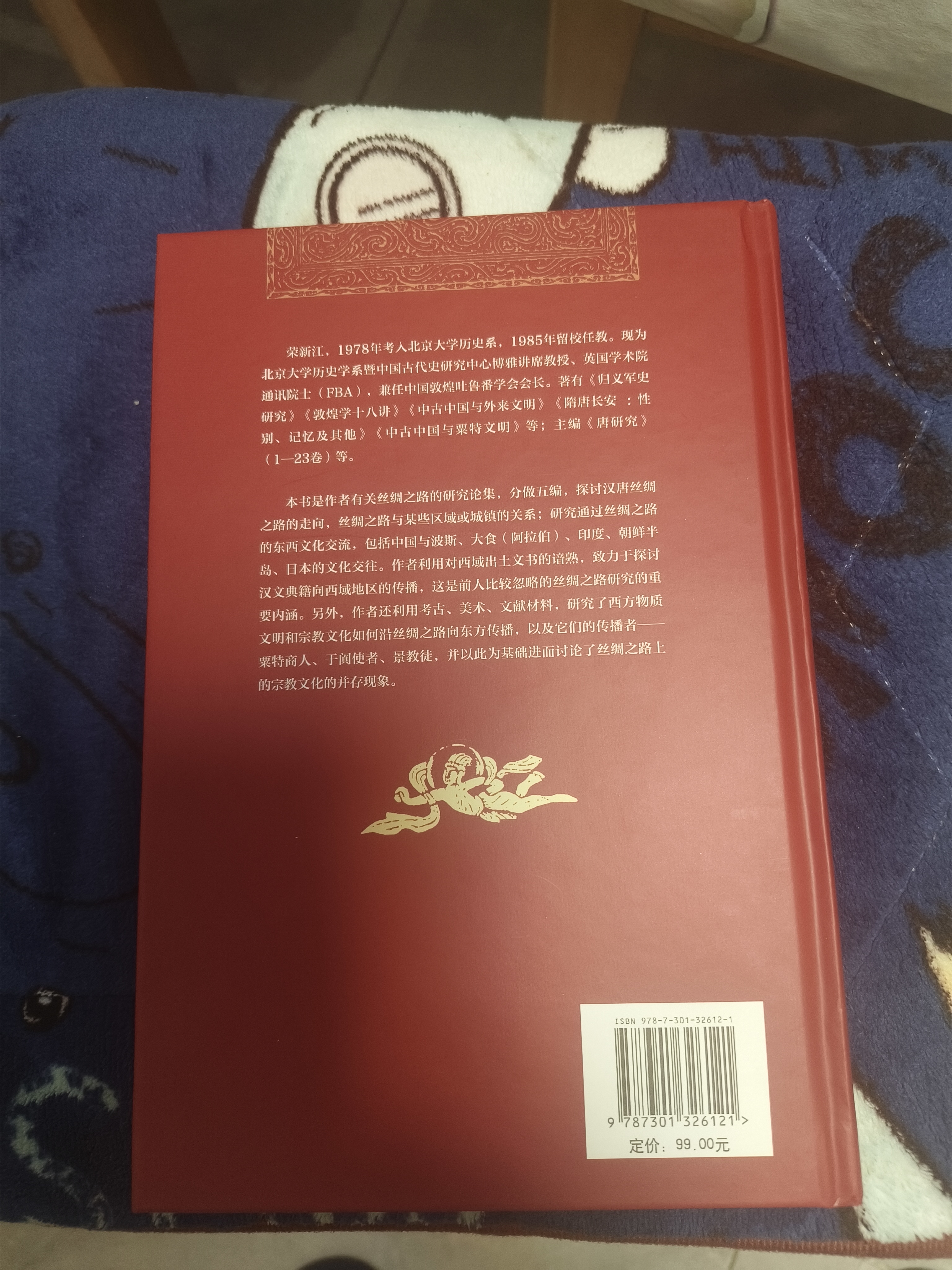 丝绸之路与东西文化交流 荣新江教授西域研究前沿作品 实拍图