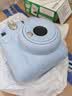 富士（FUJIFILM）instax 拍立得mini12 一次成像相机 mini11/41三寸相纸 生日礼物 开学送礼奖品  【刮刮乐抽相纸】 Mini12 绣球蓝【店铺热卖】 官方标配+20张相纸 实拍图